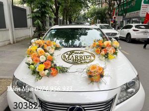 trang trí xe hoa đẹp ở Hà Nội