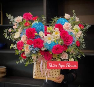 giỏ hoa