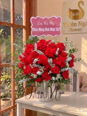 Giỏ hoa tươi cao cấp A2