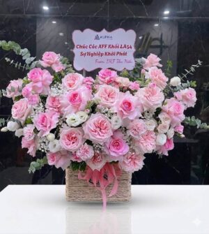 Giỏ hoa tươi cao cấp A3