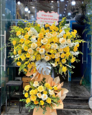 Kệ hoa chúc mừng 225