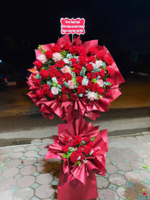 Kệ hoa chúc mừng 180