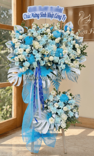 kệ hoa chúc mừng khai trương hồng phát a25