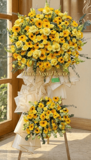 kệ hoa chúc mừng khai trương hồng phát A12
