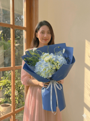 Cẩm tú cầu xanh mát