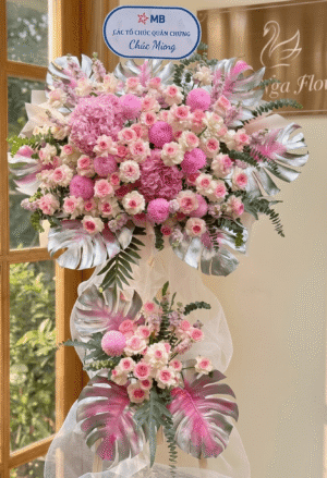 kệ hoa chúc mừng Lộc phát B2