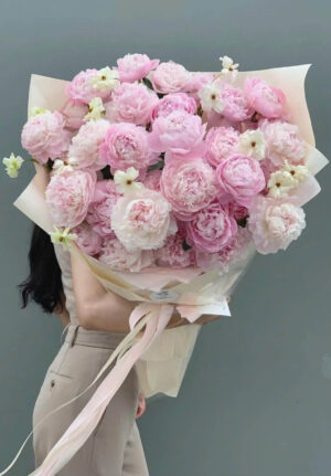 Bó 30 bông Peony tặng người yêu