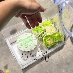 Set bánh kem Nơi Tình Yêu Bắt Đầu