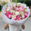 Bó hoa ly hồng xinh như nụ cười của em
