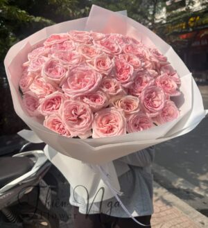 Bó hoa ohara hồng xinh iu tặng em